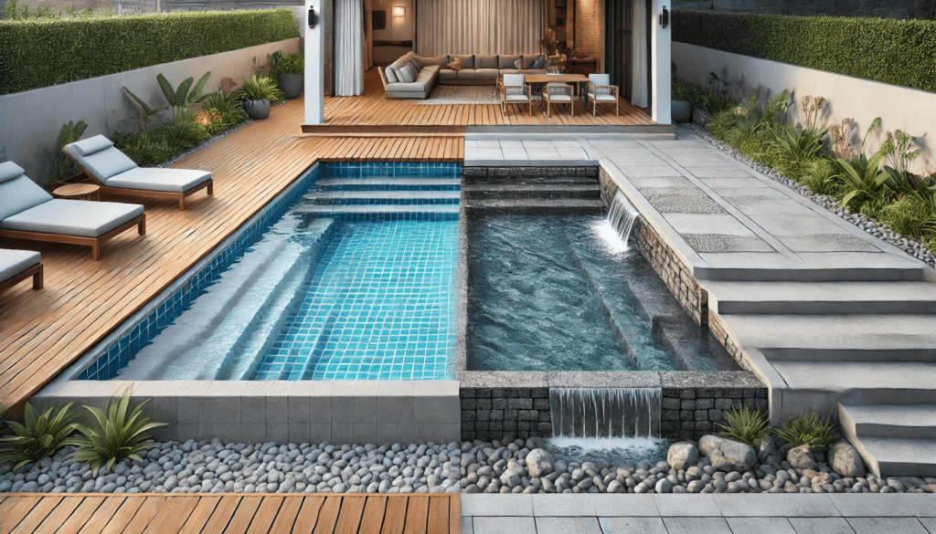 Concrete vs fibreglass pool