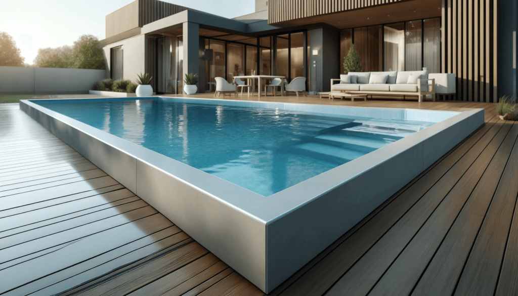 Fibreglass pool