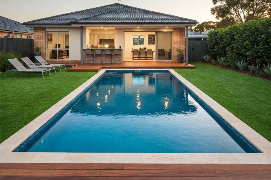 fibreglass pool