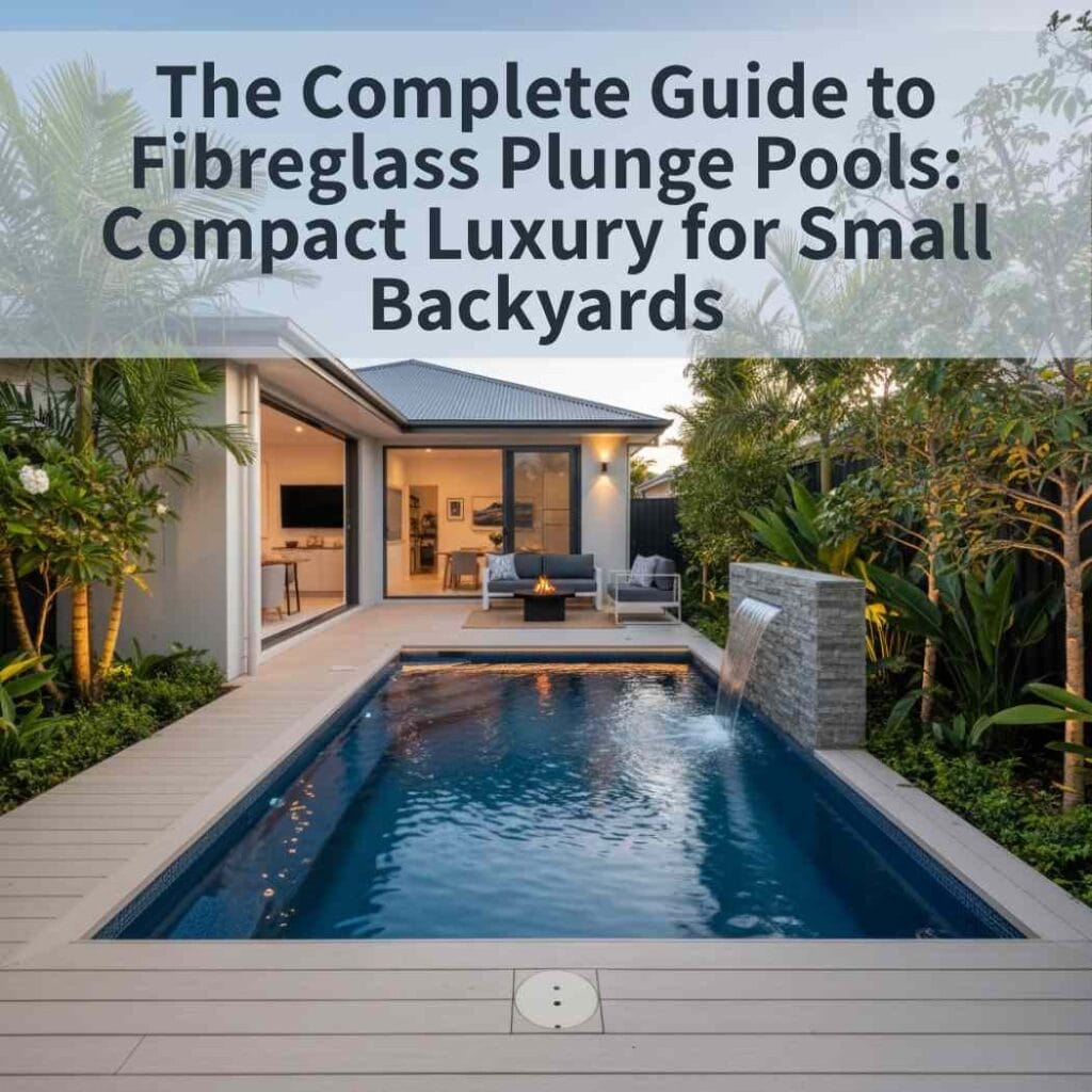 The Complete Guide to Fibreglass Plunge Pool